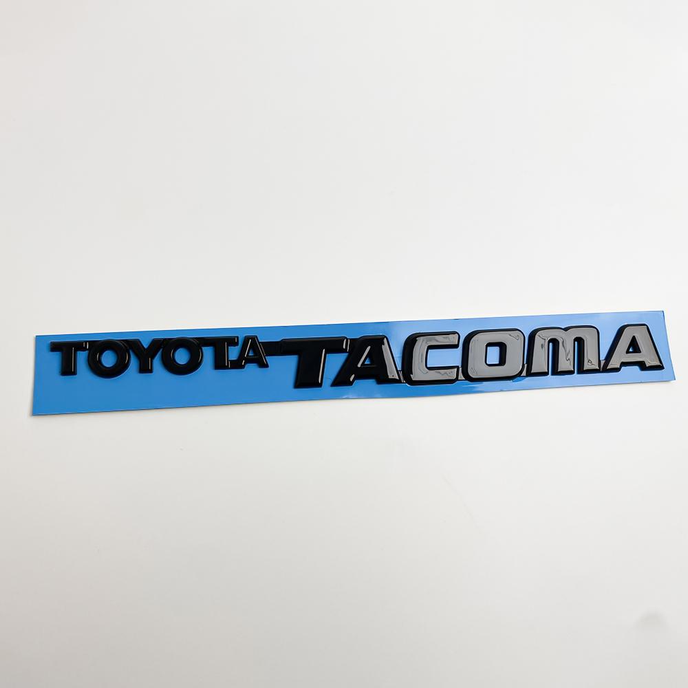 Toyota ЭМБЛЕМЫ TACOMA 1995-2004 ПЕРЕДНЯЯ ДВЕРЬ ХРОМИРОВАННЫЕ НАКЛЕЙКИ Символ Логотип Название
