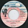 7inch Record JUNIOR REID - Every Man Have Them Time  NONE J.R. Production 1997 Jamaica Reggae, Ska & Dub Used