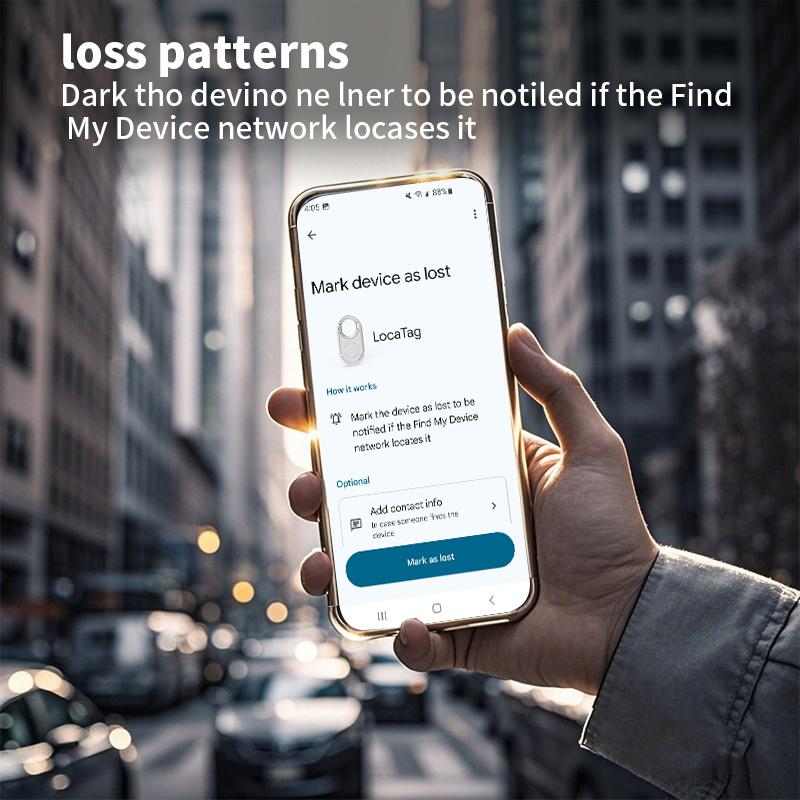 Bluetooth GPS Трекер для телефонов Xiaomi Samsung Работает с Android Google Найти мое устройство Локатор Поиск ключей Защита от потери Умная метка