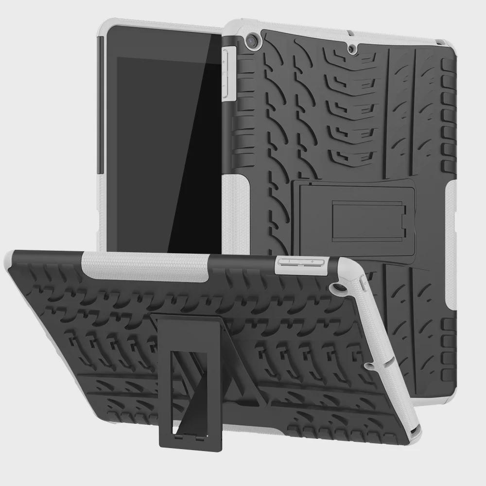 Двойной защитный чехол для Apple iPad 10,2 дюйма с ярким узором и нескользящей конструкцией.