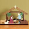 Nativity Scene Wooden Christmas Decoration Nativity Set Nativity Figures Christ Birth Of Jesus Ornaments Indoor Home Decor For