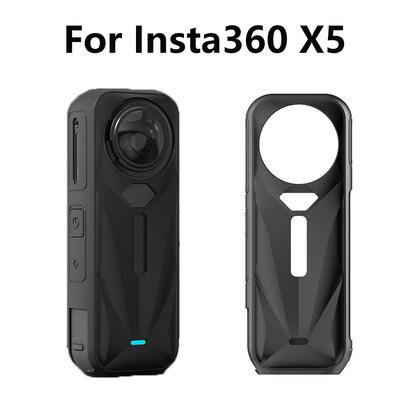 Для Insta360 X5 Мягкий силиконовый чехол для Insta360 X5 Силиконовый защитный полный чехол Аксессуары для камеры