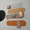 Felt Pin Board Bar Strips Self Adhesive Bulletin Board Felt Memo Board Paste Photos Notes Schedules for Office Kitchen Bedroom Wall Decoration