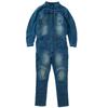 Toraichi Denim Jumpsuit Con Workwear Toraichi Construction Workwear 4L [Toraichi] Mg8890-501 4.