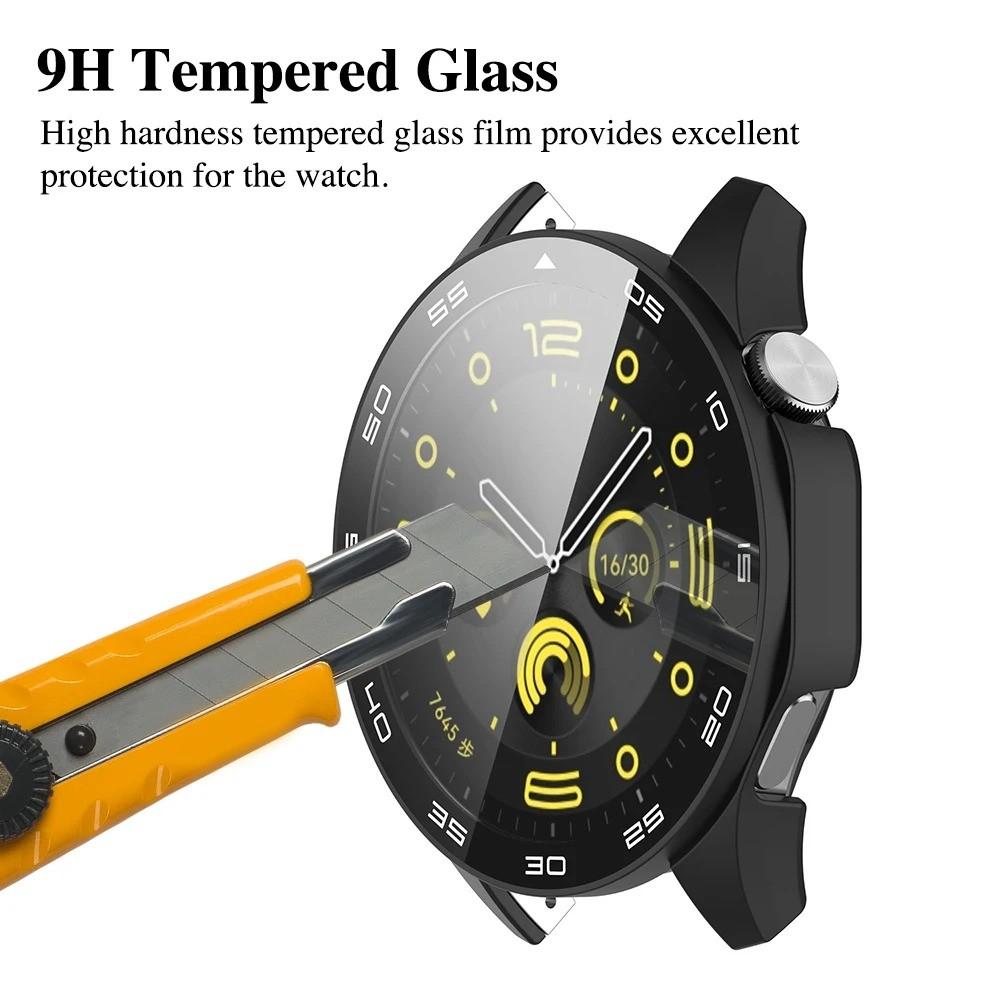 Glass+Shell for Huawei Watch GT6 46mm GT6 41MM Tempered Glass Screen Protector&Hard PC Protective Bumper