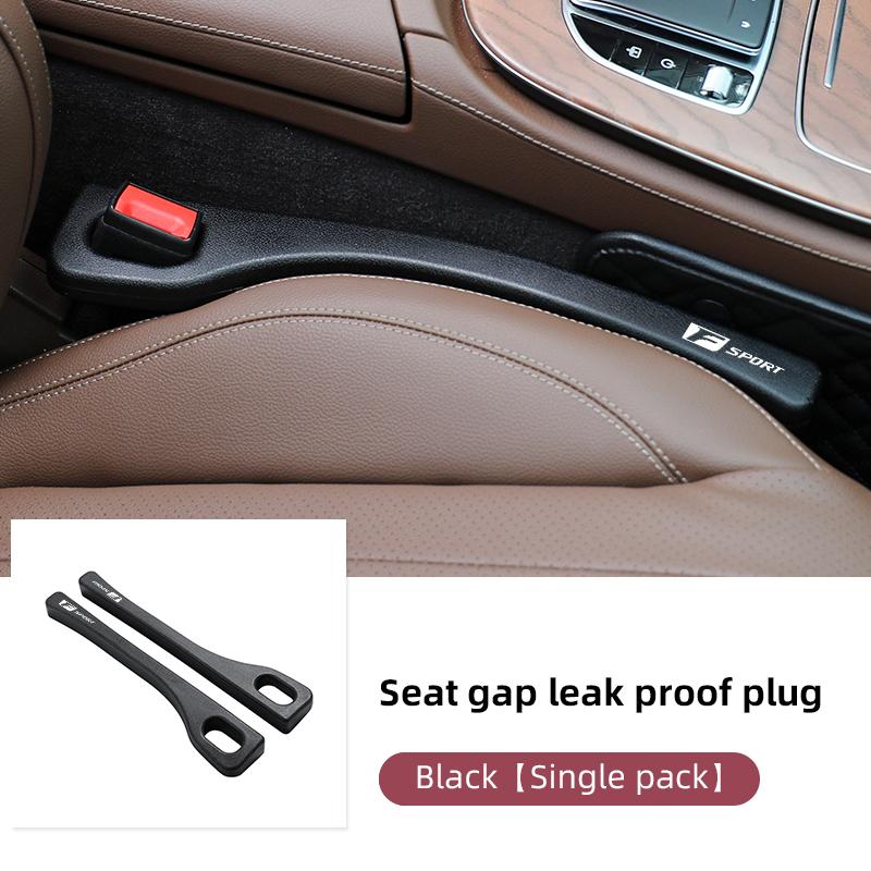 AAPF1 2Pcs Car Slot Seat Gap Storage Filler PU leather Accessories For Lexus LX470 GX470 RX330 IS300h IS250 LX570 LX600 F sport NX300h