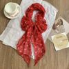 Fashion Thin Polka Dot Long Ribbon Scarf Shawl Elegant Neck Protection Neckerchief Narrow Tie Neck Scarf Costume Accessories