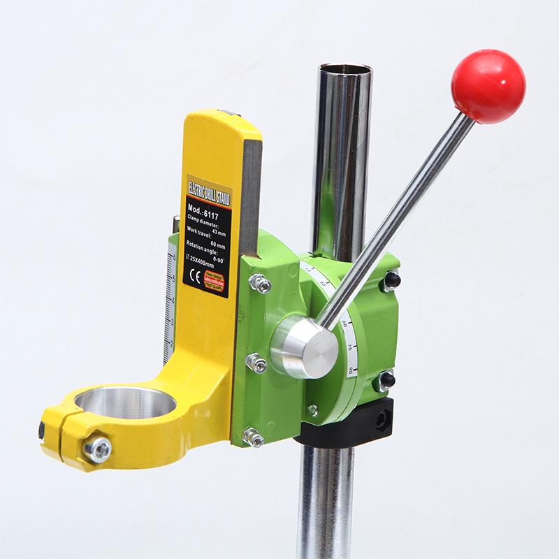 Компактная настольная электрическая дрель с многофункциональной стойкой