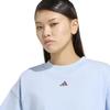Студия для женщин LA310 Глобус Синий M [Adidas] Футболка с коротким рукавом 3 полоски (KX3167)