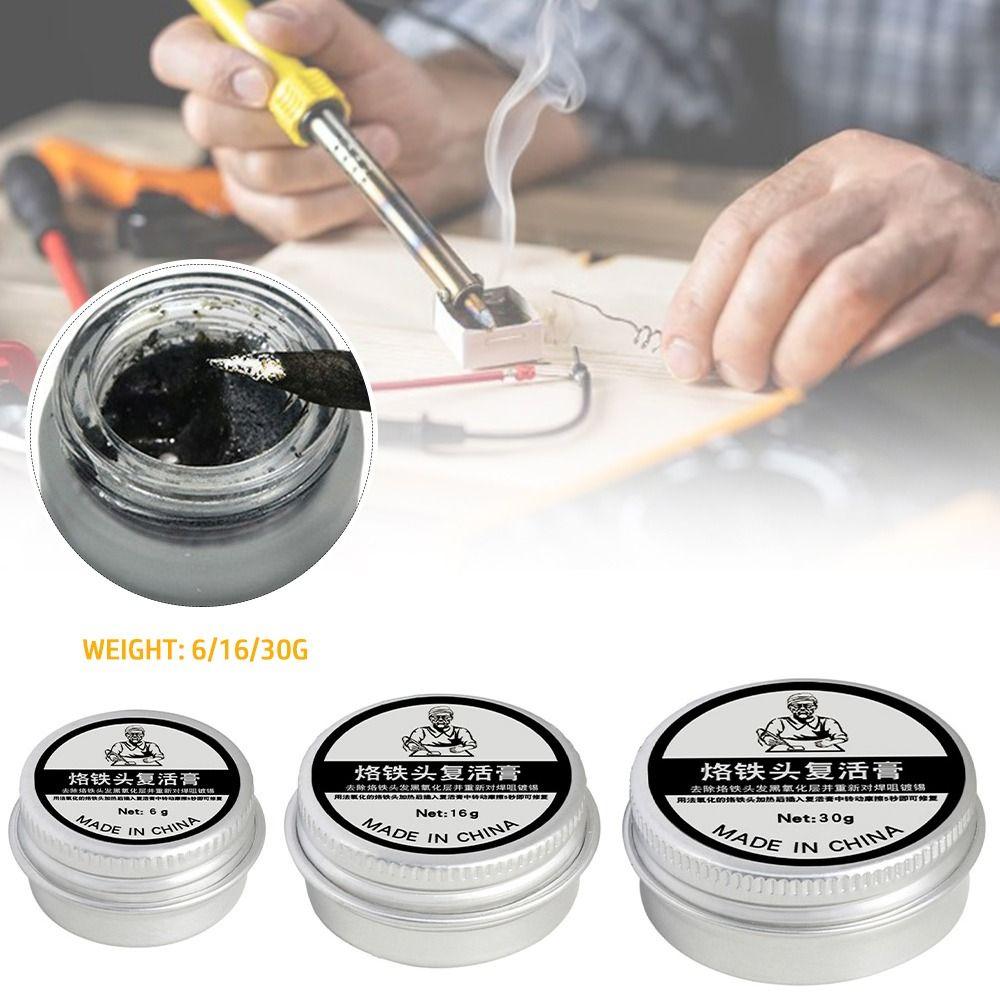 6/16/30g Soldering Tip Revival Cream Lead Free Resurrection Cleaning Paste Soldering Cleaning
