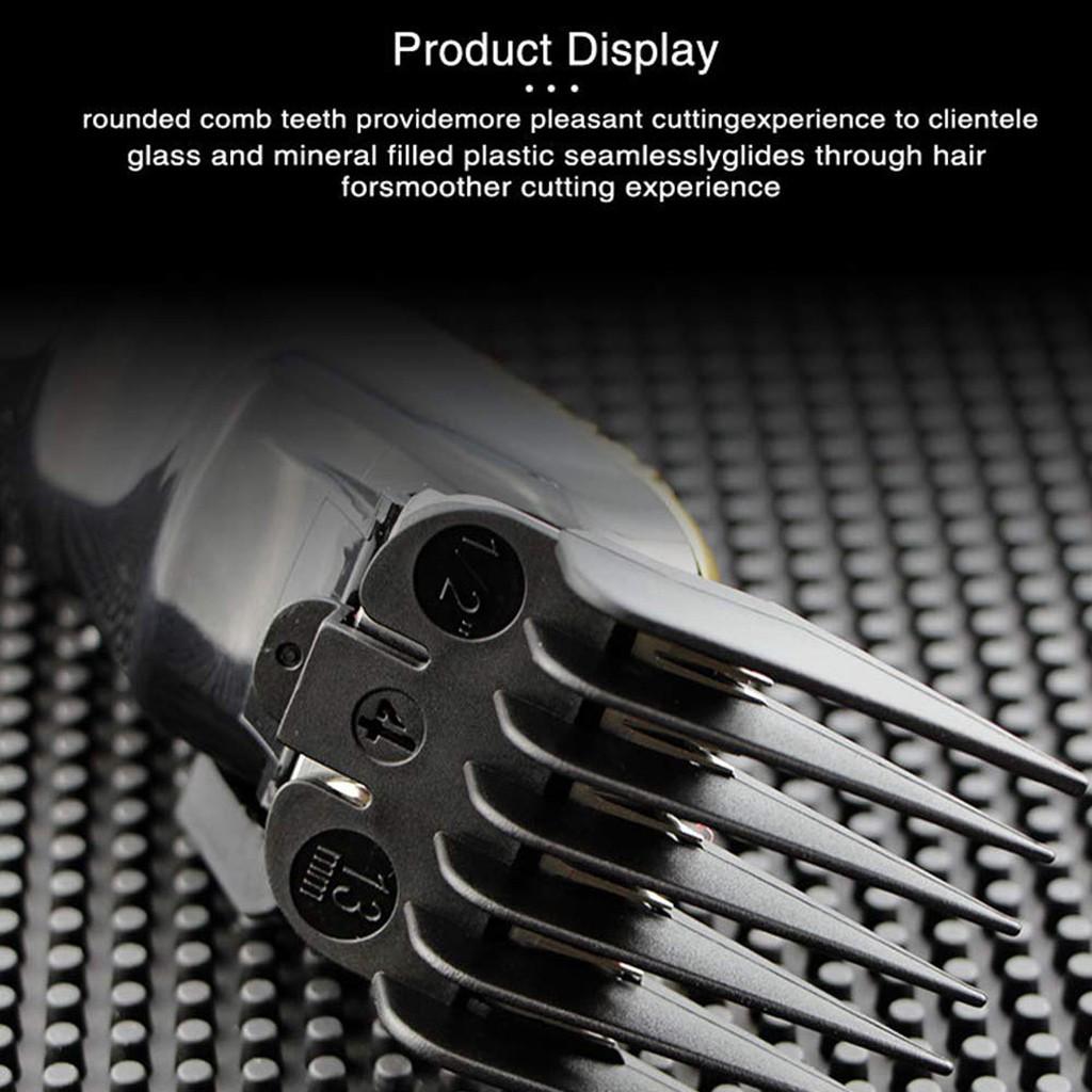 Набор из 8 сменных насадок для машинок для стрижки волос, направляющих для расчесок