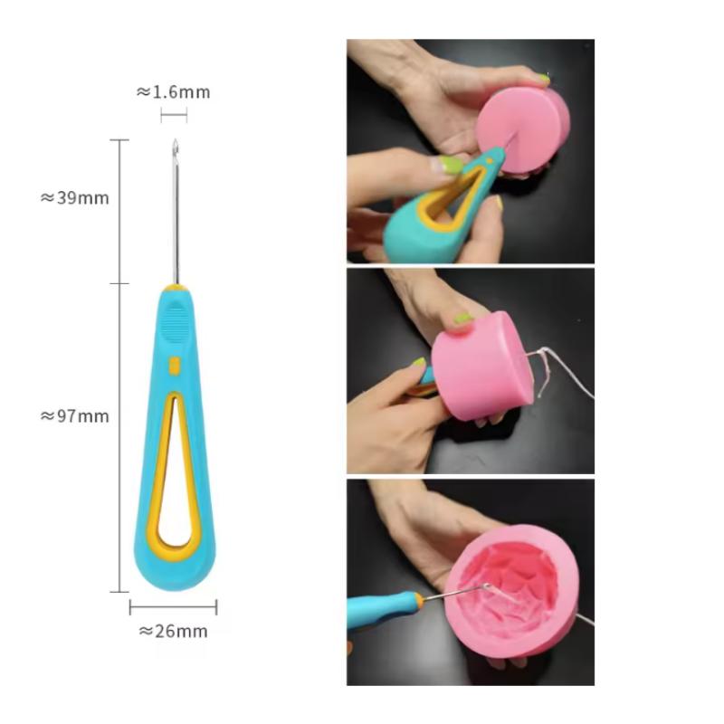 100pcs Waxed Cotton Candle Wicks Set with Stand Original Smokeless Candle Wicks Soy Oil Wax Core Woven Making Candles Supplies