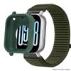 Спортивный нейлоновый ремешок + ТПУ чехол для Xiaomi Redmi Watch 5 Lite / 5 Active Мягкий браслет Защитный корпус Сменные аксессуары