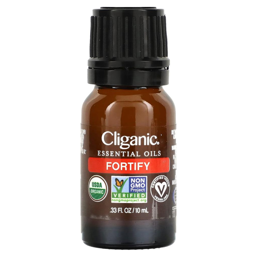 Cliganic Fortify, Essential Oil Blend, 0.33 Fl Oz (10 Ml)