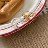 Fashionable And Refined Bow Tie Ring For Women Adjustable Size Copper Jewelry For Every Occasion