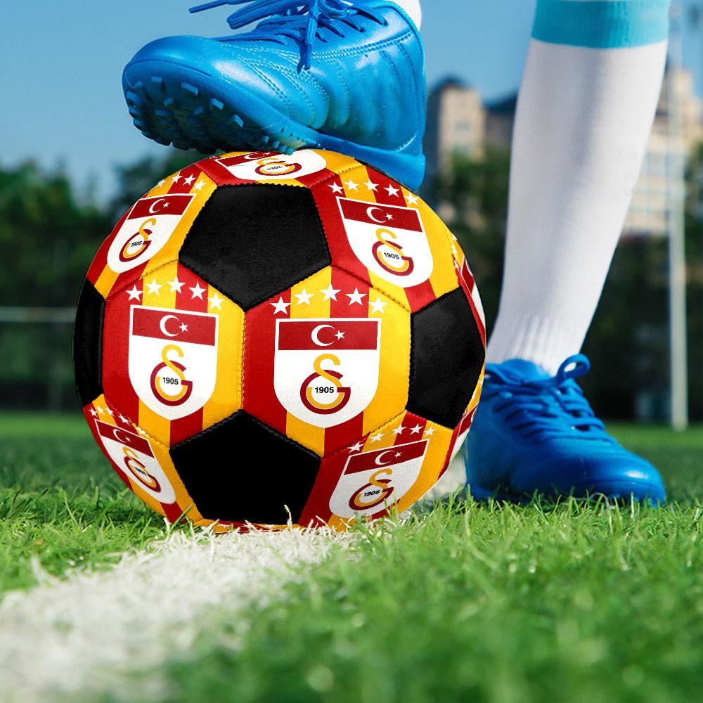 1 шт. Футбольный мяч Galatasaray SK Размер 5 Мяч для мини-футбола Модный Цветной Игра во дворе - Отличный Подарок для Спортивных Фанатов HE10