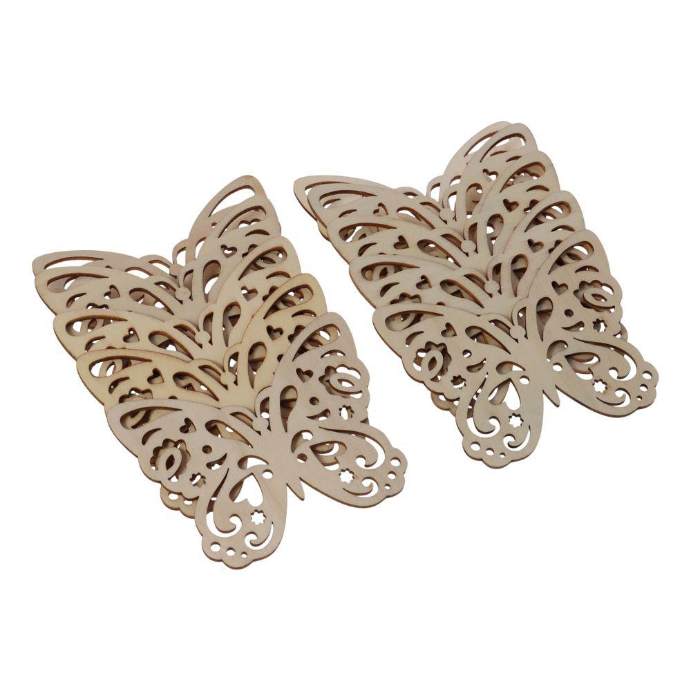 10 шт. 90 мм*69 мм Незаконченные деревянные вырезы Деревянная заготовка Деревянные украшения Подвесные украшения