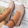Fashion Women Round Toe Flats New Comfortable Ballet Shoes Casual Slip On Shallow Loafers Office Big Size Breathable Mesh Sneakers Women