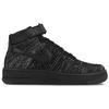 Nike Air Force 1 Flyknit Черные женские кроссовки Черно-белые 818018-002