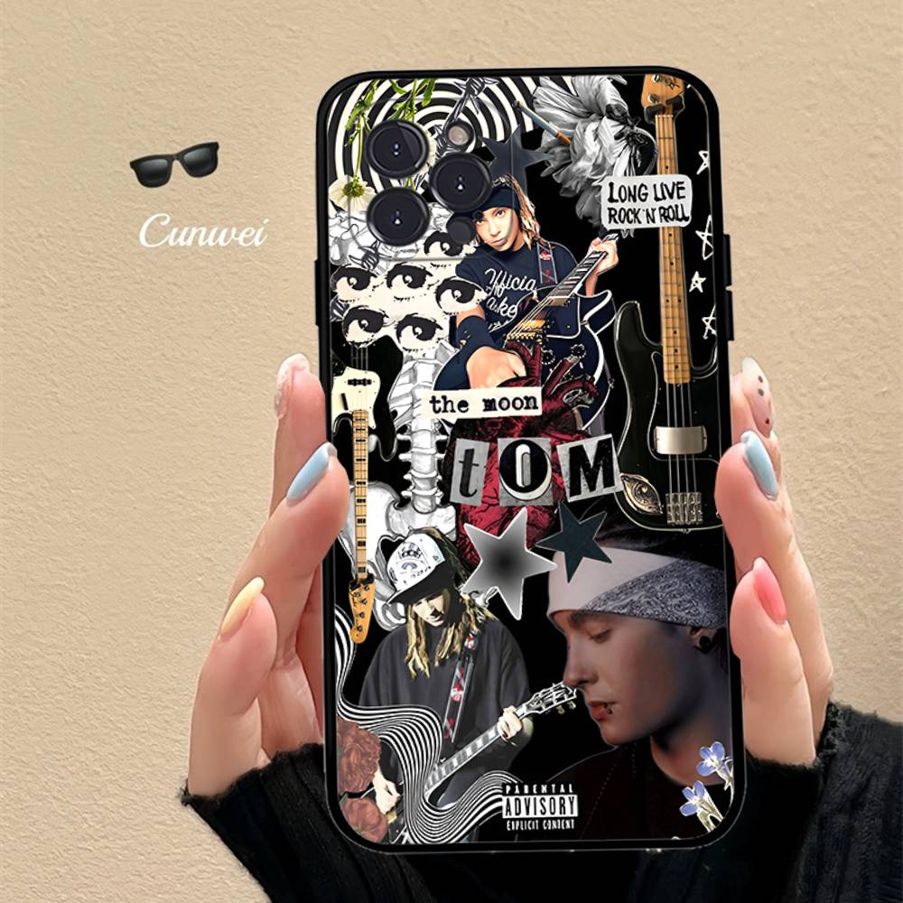 Чехол для телефона Tom Bill Kaulitz T-Tokio-H-HotelS Для iPhone 17 16 15 14 11 12 13 Mini Pro XS Max Plus Funda Shell