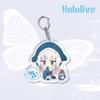 Аниме игры Hololive акриловый брелок металлическое кольцо автомобильная сумка украшение для ключей аксессуар подарок аниме подарки кулон
