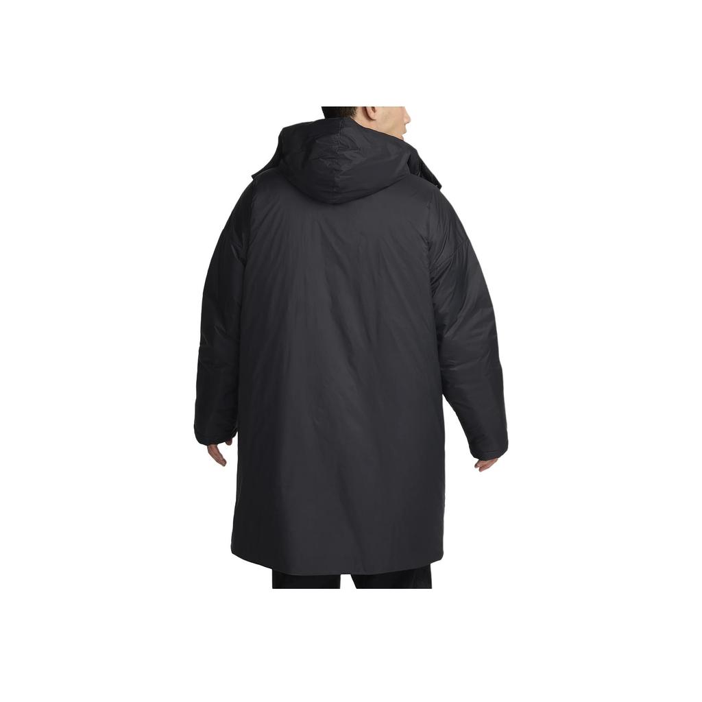 Nike Куртка мужская Therma-Fit Culture Football Loose Comfortable Fashion Universal Jacket Black White FZ0529-010