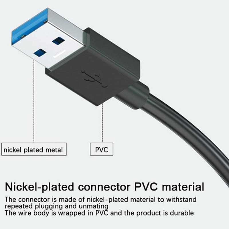 USB-хаб USB 3.0 4 порта Type-C хаб высокоскоростной кабель для передачи данных конвертер адаптер