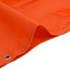 Plane 650g m² Orange 1.5 x 20 m Waterproof Canvas with PVC Coating