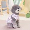 Dog Clothes Summer Sailor Vest Sling Teddy Bigbear Small Dog Cool Breathable Play Pet Clothing