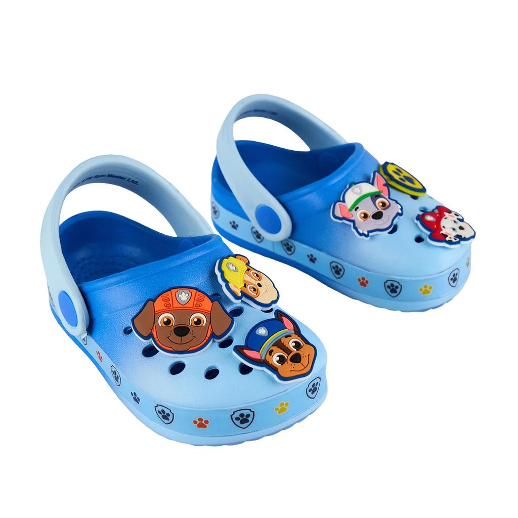 Paw Patrol Boys Badge Clogs
