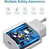 Chargeur Rapide 25W - avec Cable 1M USB-C - pour iPhone 18 Pro Max ,17 Pro,17,iPhone 16,16Pro,15Pro - Blanc