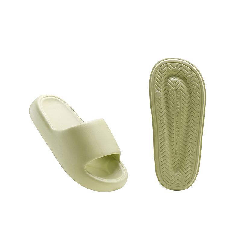 Новые Q эластичные тапочки с мягкой подошвой летние новые домашние тапочки домашние тапочки для ванной комнаты мужские и женские толстые тапочки