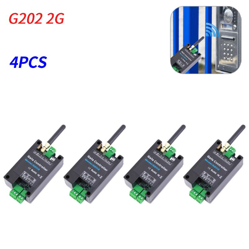 1-5 шт. GSM 2G 4G LTE Контроллер открывателя ворот G202 G201 SMS Дистанционное управление Реле-переключатель Беспроводной открыватель двери 850/900/1800/1900 МГц
