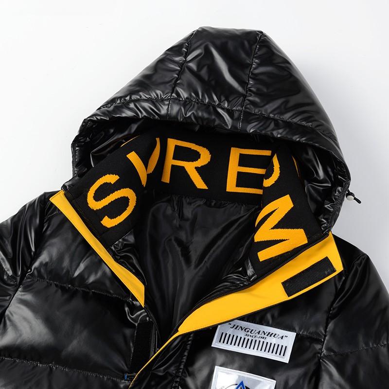 Куртка с хлопковой подкладкой Мужская модная куртка с хлопковой подкладкой Осенне-зимняя утолщенная куртка Пуховая куртка с хлопковой подкладкой