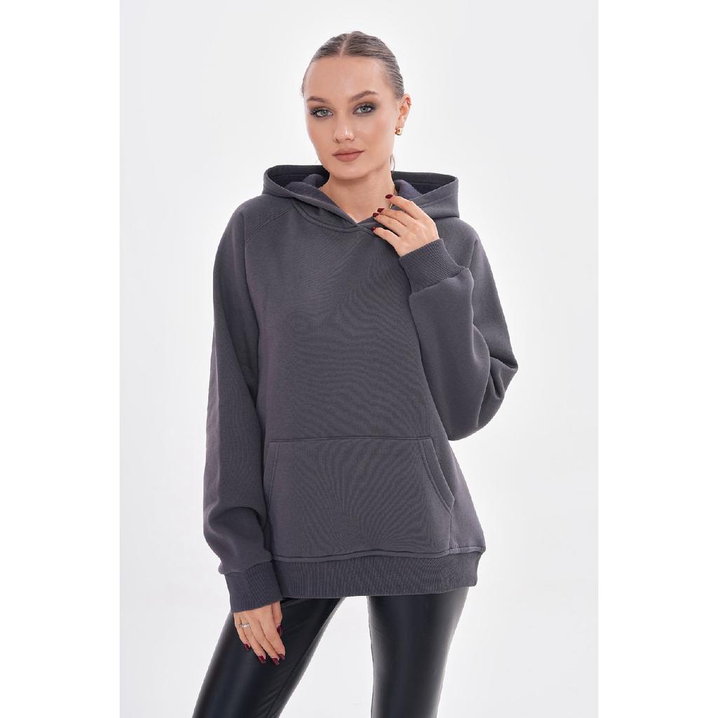 Толстовка оверсайз с капюшоном