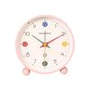 Yousheng Analog Alarm Clock with Night Light Non-Ticking Silent Battery Operated Bedroom Desktop Digital Quartz Clock Children Students Birthday Gift