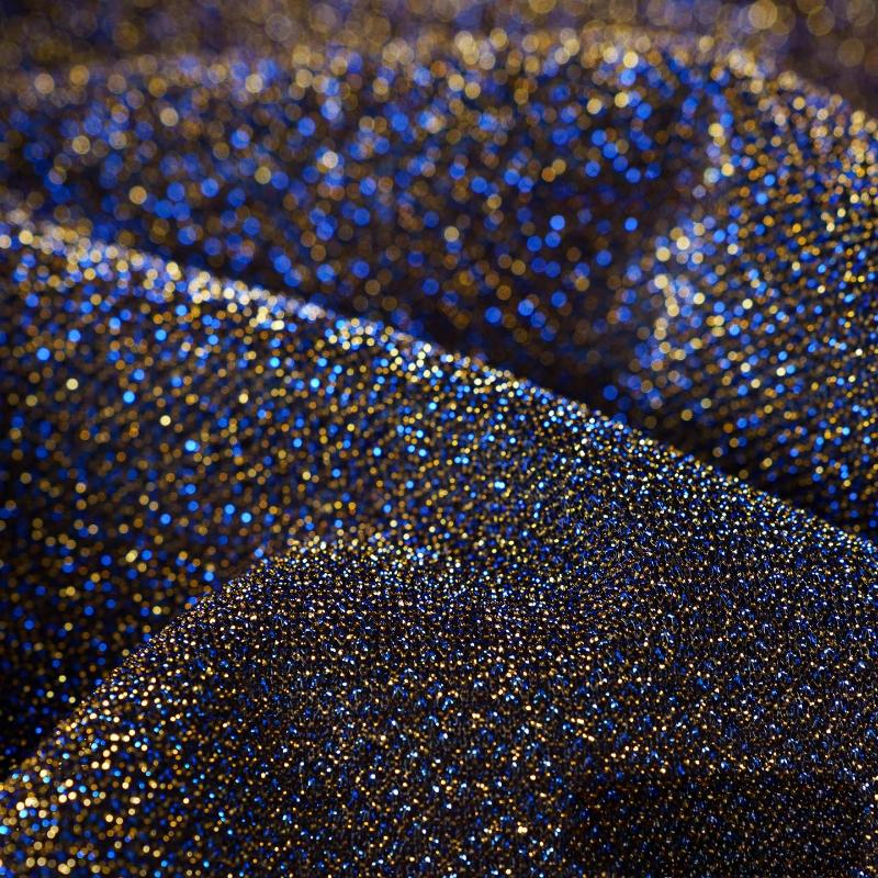 Двусторонняя мерцающая звездная бархатная ткань Яркая шелковая блестящая бархатная ткань Неэластичная для DIY шитья платьев ципао