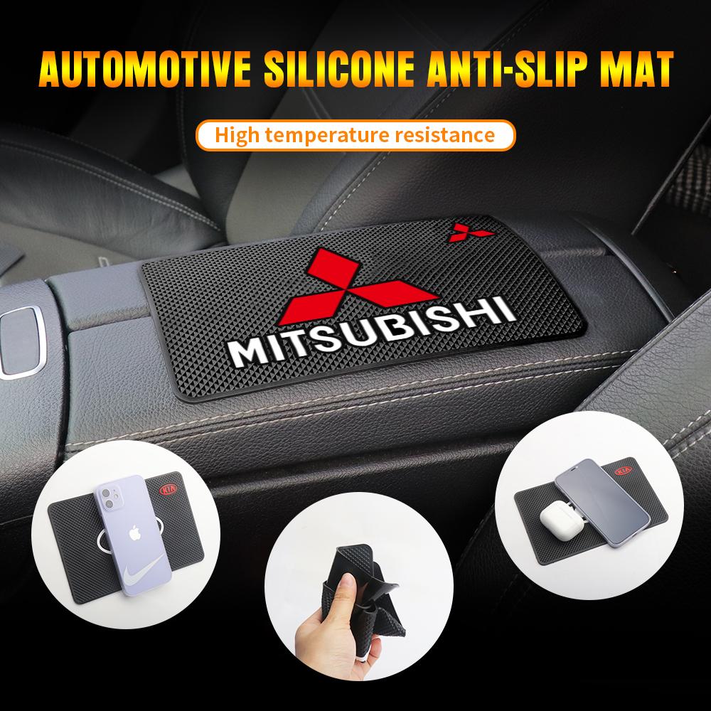 1Pcs Car Styling Waterproof Dashboard Anti Slip  Silicone Pad For Mitsubishi Lancer 10 Outlander 3 l200 Xpander Pajero 4 Montero