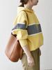 Ships Any Hand Washable Color-Scheme Line Sweat-Like Hoodie Knit 726050095 Yellow One Size