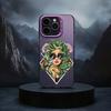 Чехол для телефона с Медузой из греческой мифологии Для iPhone17,16,15,14,13,12,11 Plus,Pro Max Черный Конфетный серебристый чехол для телефона