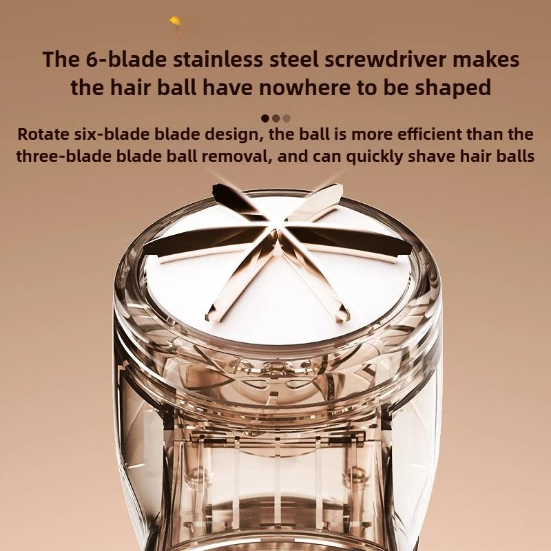 Портативный пылесос для удаления катышков с одежды, перезаряжаемая бритва для ткани, 3-скоростная электрическая бритва для удаления катышков со свитера, перезаряжаемая через USB