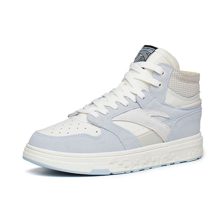 Anta Street Play противоскользящие амортизирующие высокие кроссовки мужские кроссовки сине-серые 112218052-3