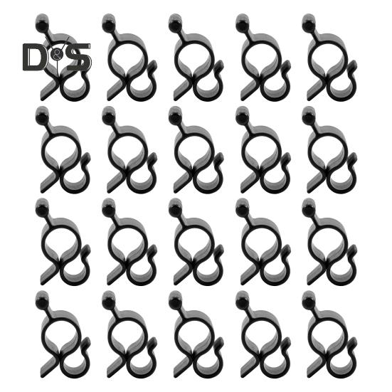 20 шт. зажимов для тента, простая установка, компактный размер, портативный, широко используемый, дорожный прицеп, трос, фонари, крючки, аксессуары