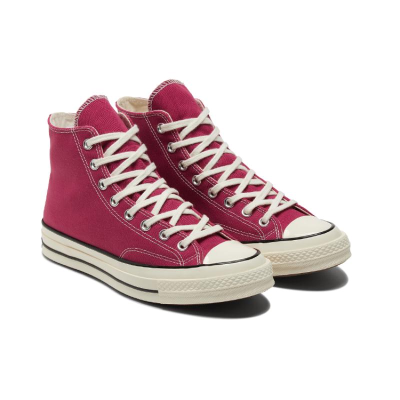 Converse Модные высокие кеды Chuck Taylor All Star 1970-х годов, эспадрильи унисекс красного и фиолетового цвета