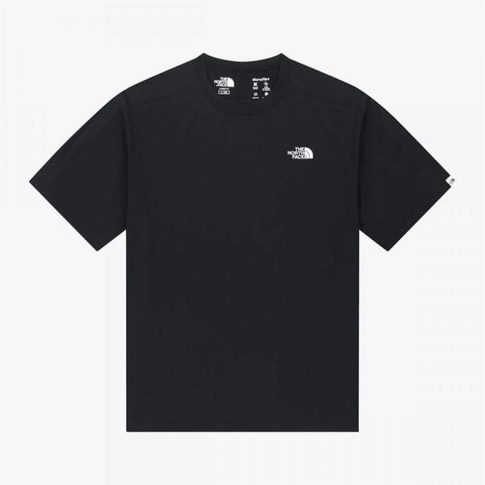 The North Face White Label Hybrid Waffle Short Sleeve Tee Black Nt7ur15k