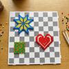 Доски Perler Beads 104x104 бусины, бусины 2,6 мм, Hama Beads, доски с шипами, создание пазлов