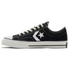 Star Player 76 Star Arrow Logo Low-Top Canvas Shoes Unisex Black & White