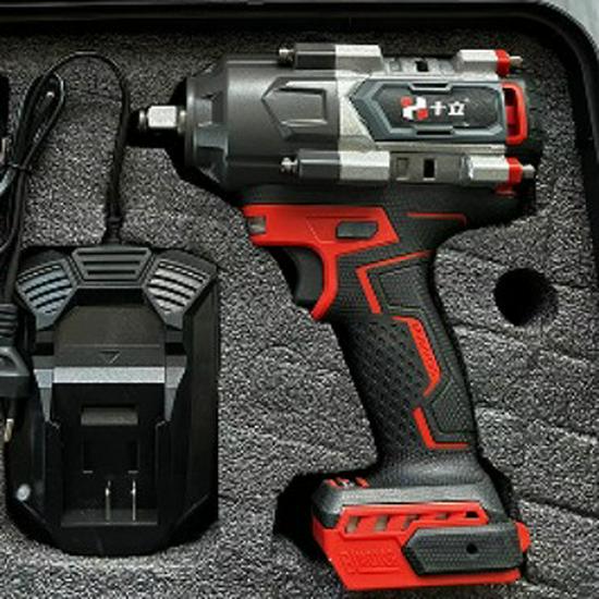 Европейский стандарт Бесщеточный электрический гайковерт 1000Н Высокий крутящий момент Литий-ионный аккумулятор Ударный гайковерт для авторемонта