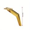 4pcs Metal DIY Furniture Legs Sofa Replacement Legs Modern Style Sofa Legs Suitable for Sofa Table Cabinet Nightstand