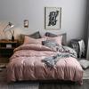 Washed Cotton Bed Four-piece Bed Sheet Quilt Cover Pillowcase